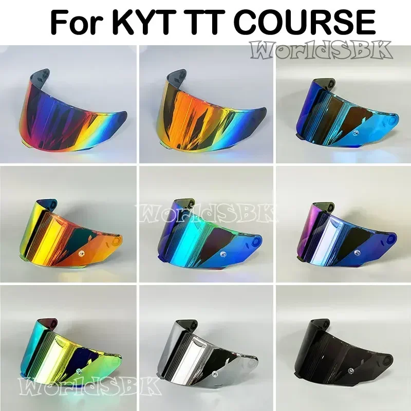 Wizjer do kasku motocyklowego TT COURSE, osłona przeciwsłoneczna, szyba, akcesoria do kasków TTC, wysoka wytrzymałość, do KYT