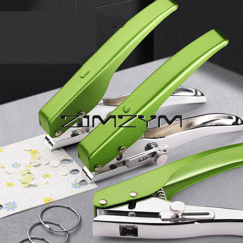 3-7mm Pore Diameter Hole Puncher Metal Strong Punch Pliers Round Single Hole Puncher Hand Paper Scrapbooking Photos Punch Tools