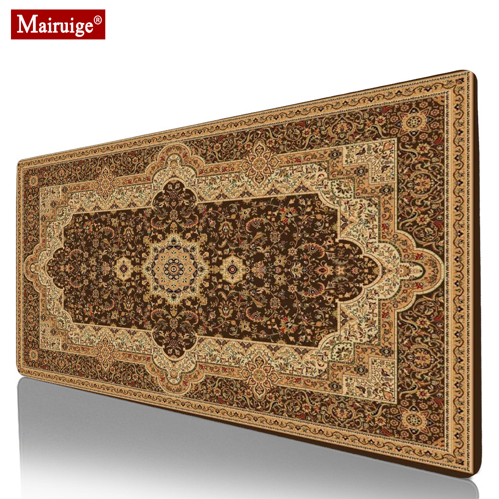 Tapis persan tapis de souris 90x40cm tapis de souris grand tapis impression qualité personnalisé bureau complet Joker meilleur tapis de souris de jeu bricolage personnalisé