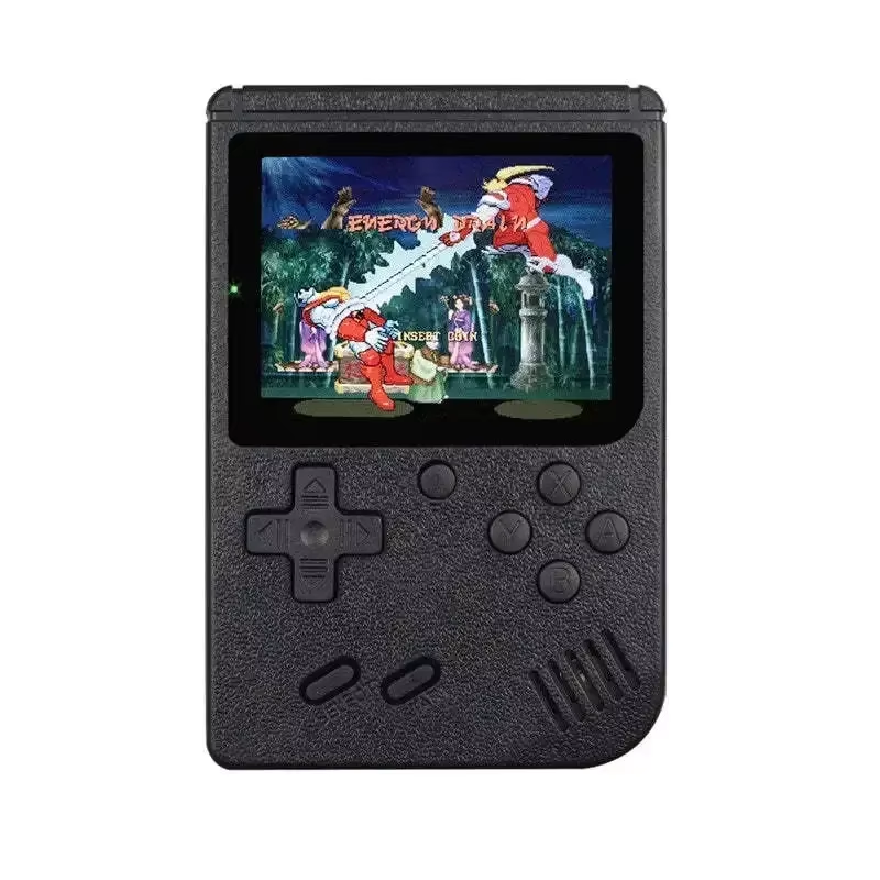 NOVO Console de Videogame Retro Mini Portátil 8-Bit, Player de Jogos Portátil com 400 Jogos Integrados, Console de Jogos Game Boy