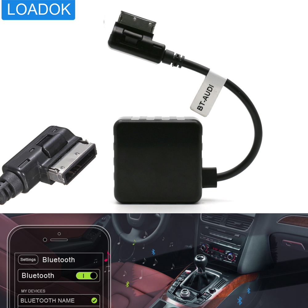 Módulo inalámbrico Bluetooth 5,0 para coche, adaptador de Cable auxiliar para VW AMI MDI MMI 3G, interfaz multimedia para Audi, Radio, Audio estéreo