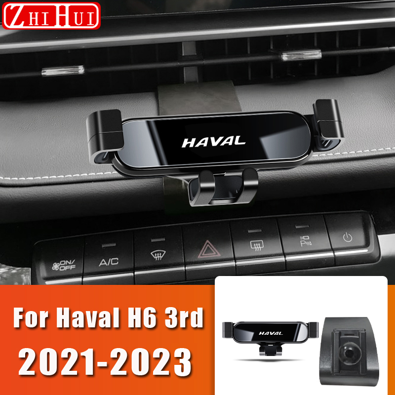Автомобильный Стайлинг, держатель для мобильного телефона для GWM Haval H6 3-го поколения 3 2023 2021 2022, крепление для вентиляционного отверстия, гравитационный кронштейн, подставка, аксессуары