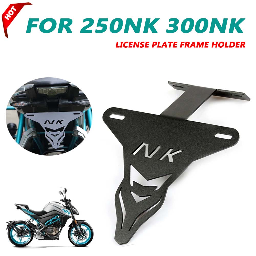 Per CFMOTO CF 250NK NK250 300NK NK 250 300 NK porta targa per moto parafango posteriore staffa di registrazione per eliminatore ordinato