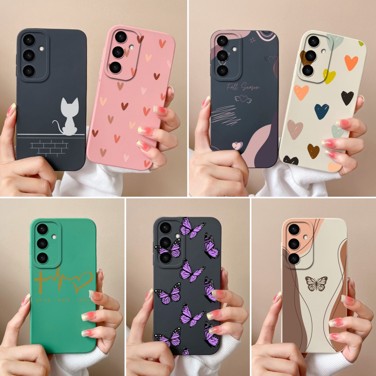 Voor Samsung S24 FE Case Liefde Hart Vloeibare Siliconen Telefoon Cover Voor Samsung S24 S24FE Funda Camera Bescherming Schokbestendig Bumper