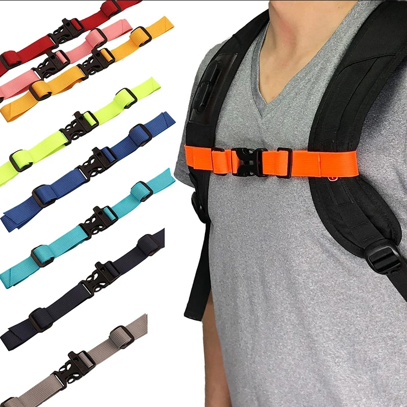 Zaino Borsa da petto Imbracatura Tracolla regolabile per borsa Borse tattiche da campeggio all'aperto Cinghie Accessori per zaino