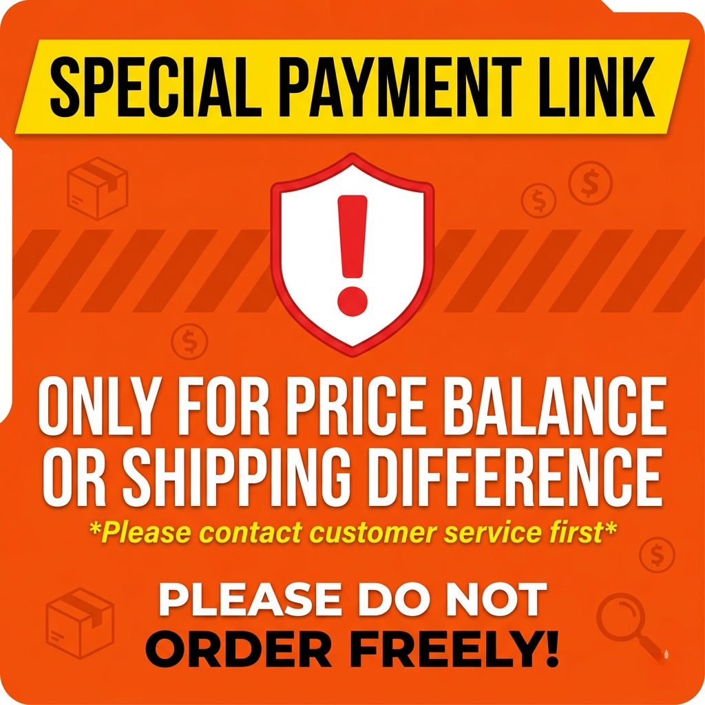 Este link é usado apenas para compensar a diferença em mercadorias, reemitir acessórios ou pagar custos de envio remoto.