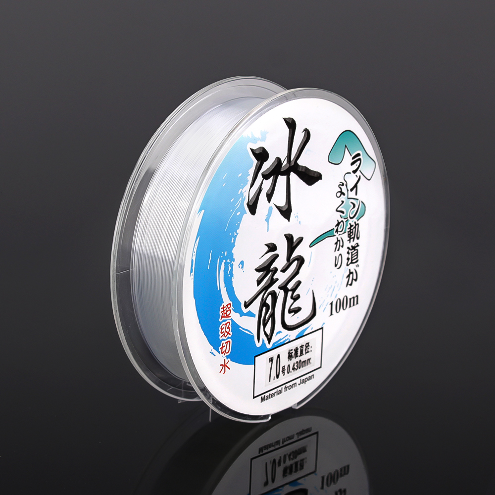 Dndyuju linha de pesca náilon material japonês 100m força fio de água salgada de água doce ao ar livre pesca para acessórios de pesca