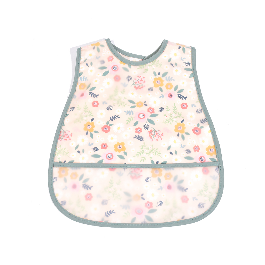 High Quality Adjustable Baby EVA Bibs Cartoon Cotton Child Waterproof Lunch Feeding Bibs For Kids Girls Boys Feed Accessories