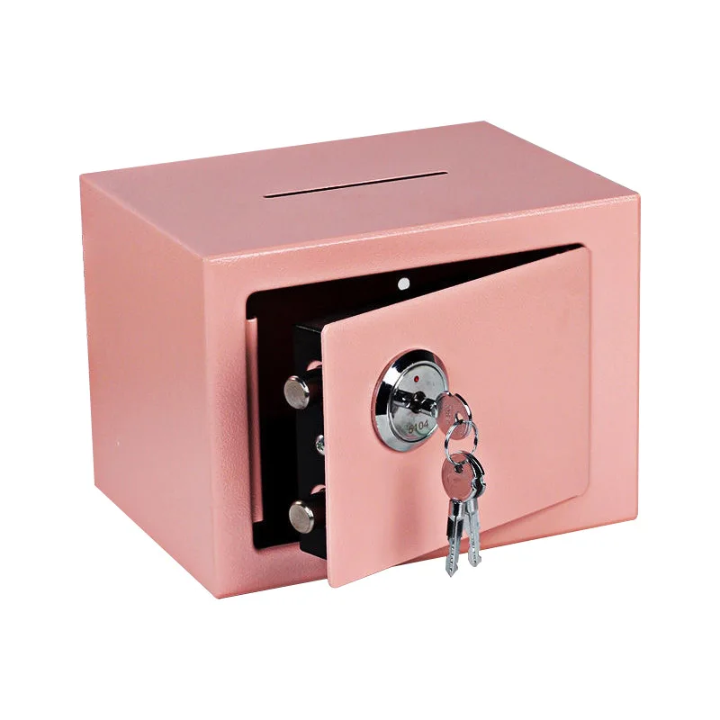 Household Enterprise Anti-theft Mini Office Hotel All Steel Key Safe Cash Box