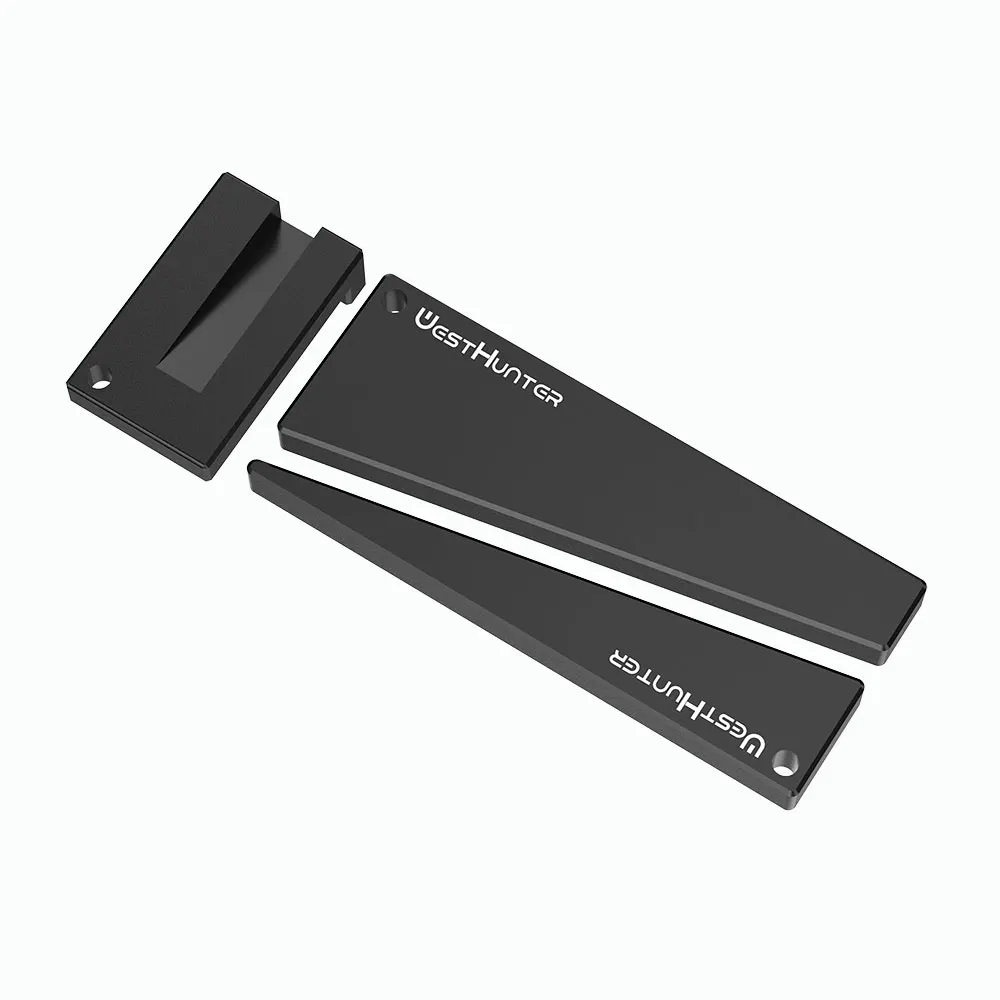 WestHunter – Kit de nivellement d'outil de niveau combiné de portée 3 en 1, montage de lunette, réglage de nivellement, accessoires de chasse en aluminium