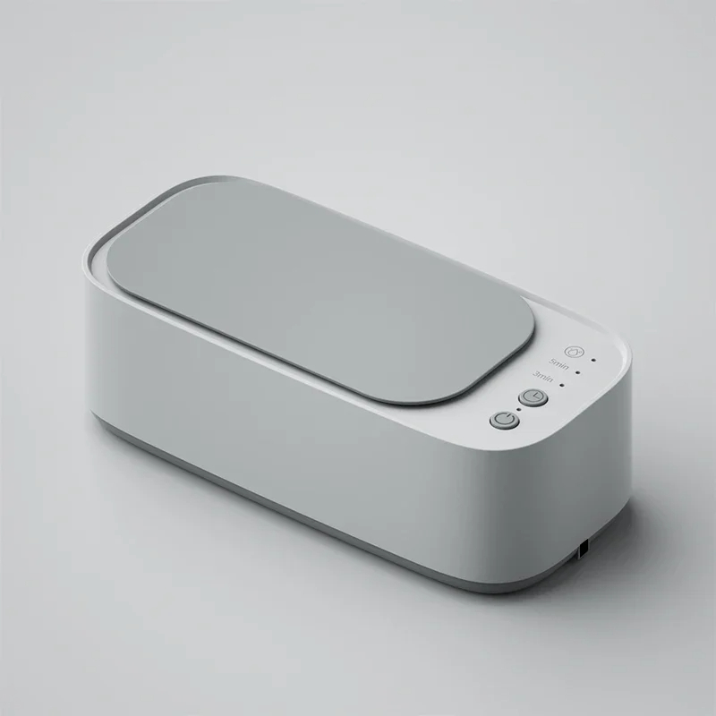 Máquina de limpeza ultrassônica mini vibração de alta frequência limpeza ajustável óculos jóias chupeta cronometrada ferramenta de limpeza