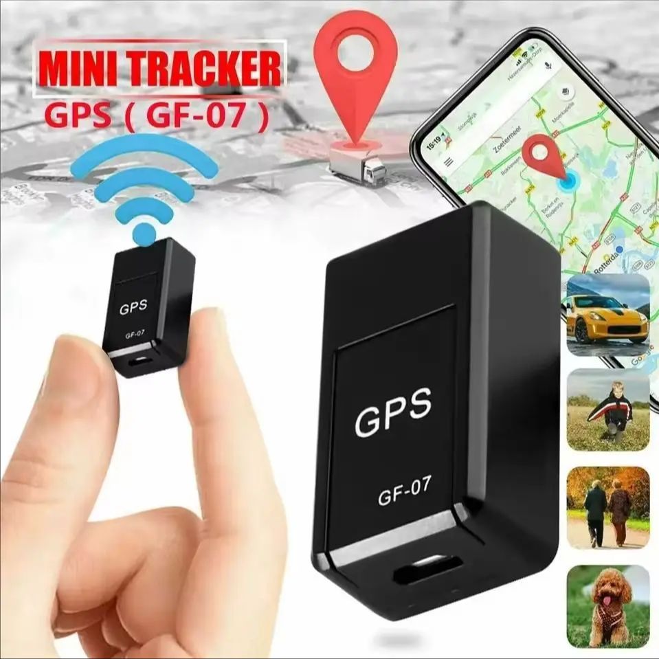 オートバイ車GPSトラッカーGF07ミニ追跡ロケーター磁気車両トラッカーロケーター、ペット、子供、高齢者用GPS位置アプリ