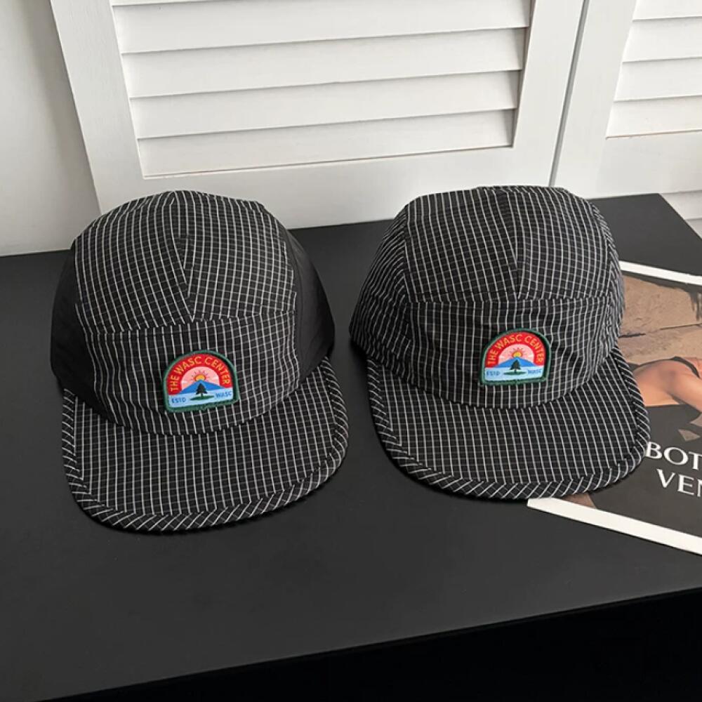 Cappellino da Baseball a 5 Pannelli in Rete di Nylon Traspirante, Bicolore, per Uomo e Donna, Ideale per Corsa, Escursionismo, Campeggio e Sport all'Aperto