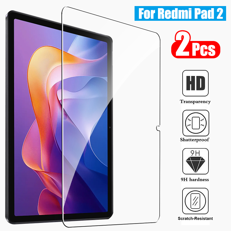 Para Redmi Pad 2 Protector de pantalla de vidrio templado en Redmi Pad 2 2025 9H Film
