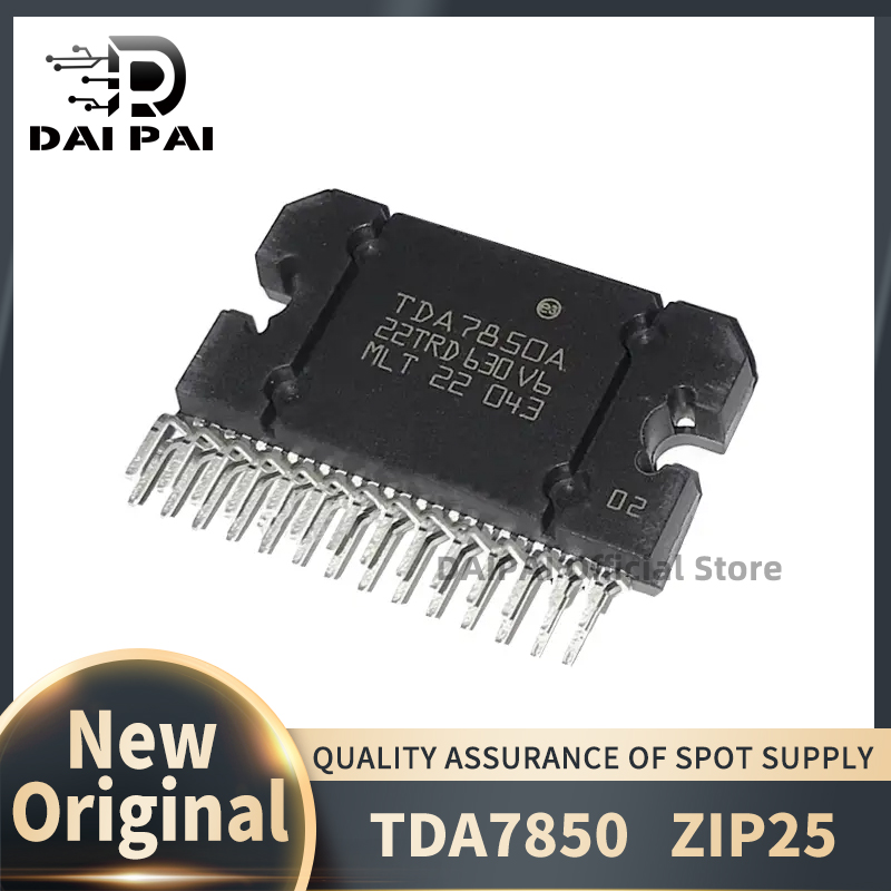 (5 шт.-10 шт./лот) 100% новый оригинальный набор микросхем TDA7850 7850 4x50 Вт ZIP25
