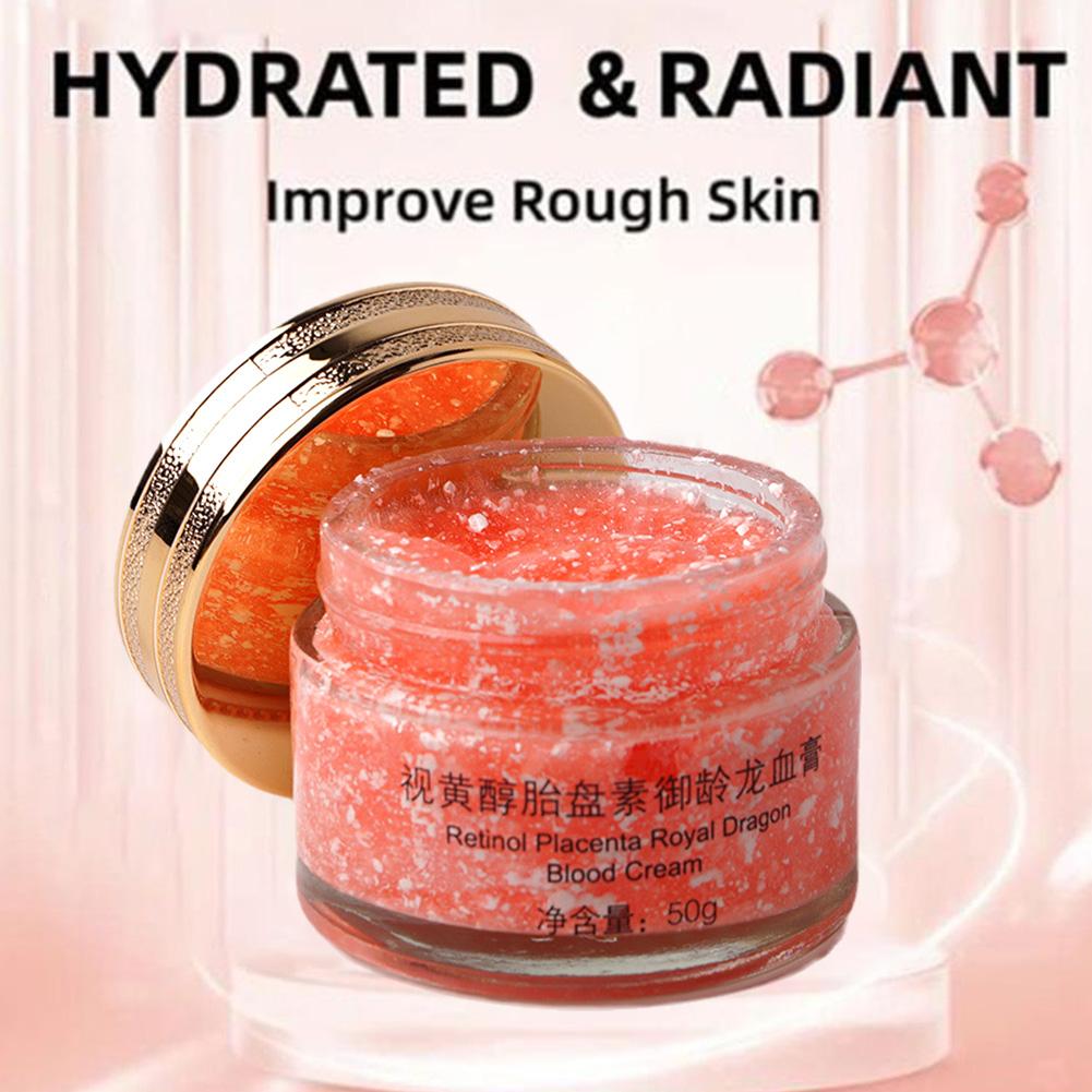 Crema hidratante de sangre de dragón real, suero reafirmante, alisador de la piel, rejuvenecimiento de la piel, crema facial ultrahidratante