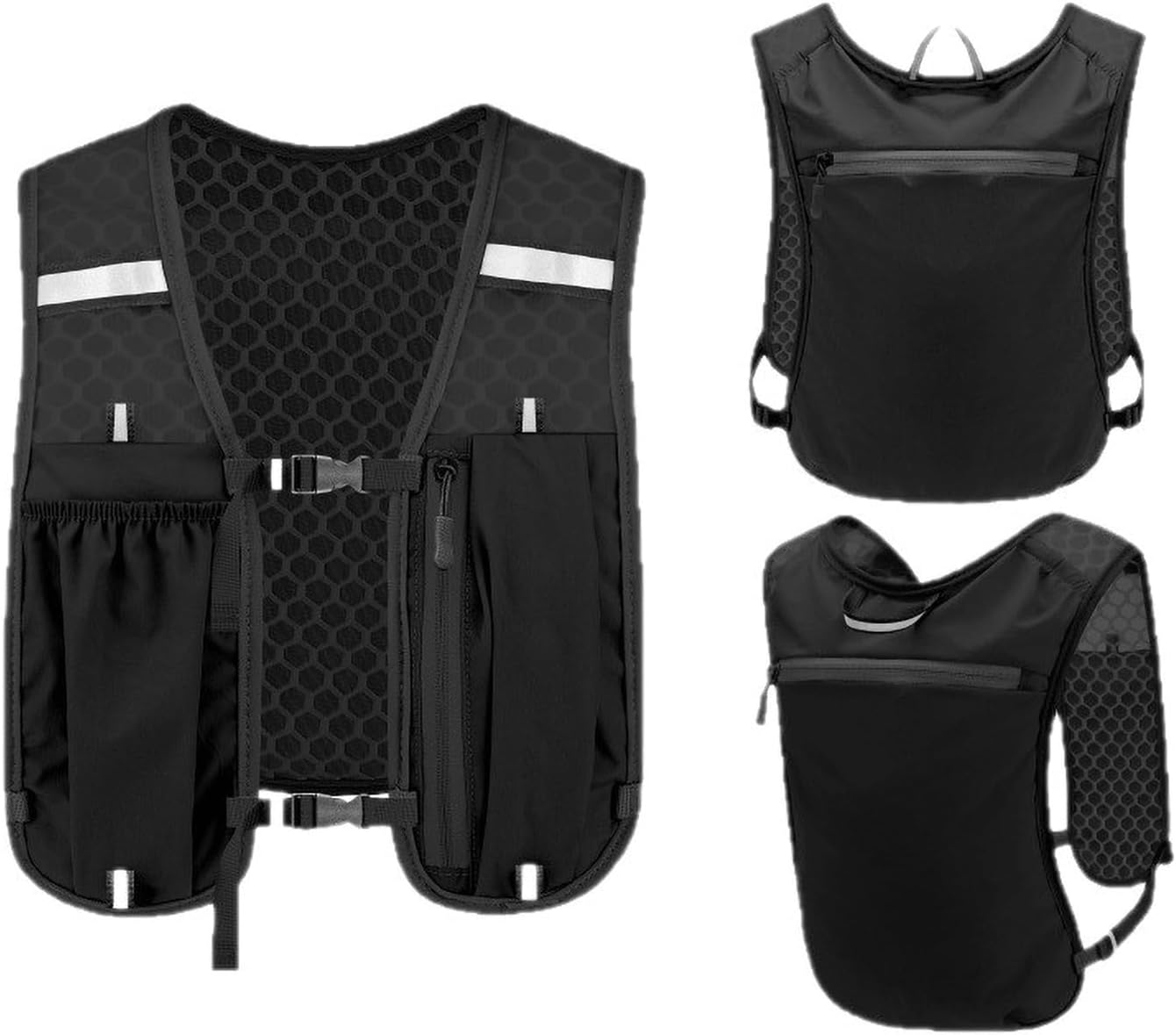 Chaleco de Hidratación para Correr, Mochila para Maratón, Carreras de Trail, Senderismo, Ciclismo, Escalada, Trotar