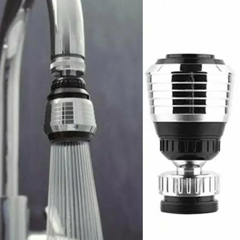 Grifo aireador de ahorro de agua giratorio 360, filtro de boquilla para grifo, cocina, 24 hilos externos/22 roscas internas