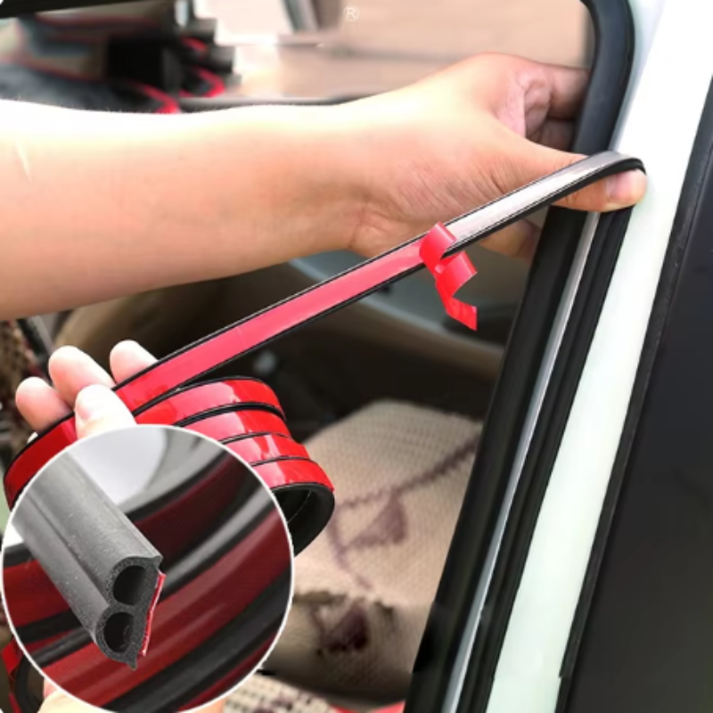 Autodeurafdichting Strips Sticker Tochtstrip Rubber B-vorm Deurafdichtingen Geluidsisolatie Autodeurafdichting Auto-accessoires