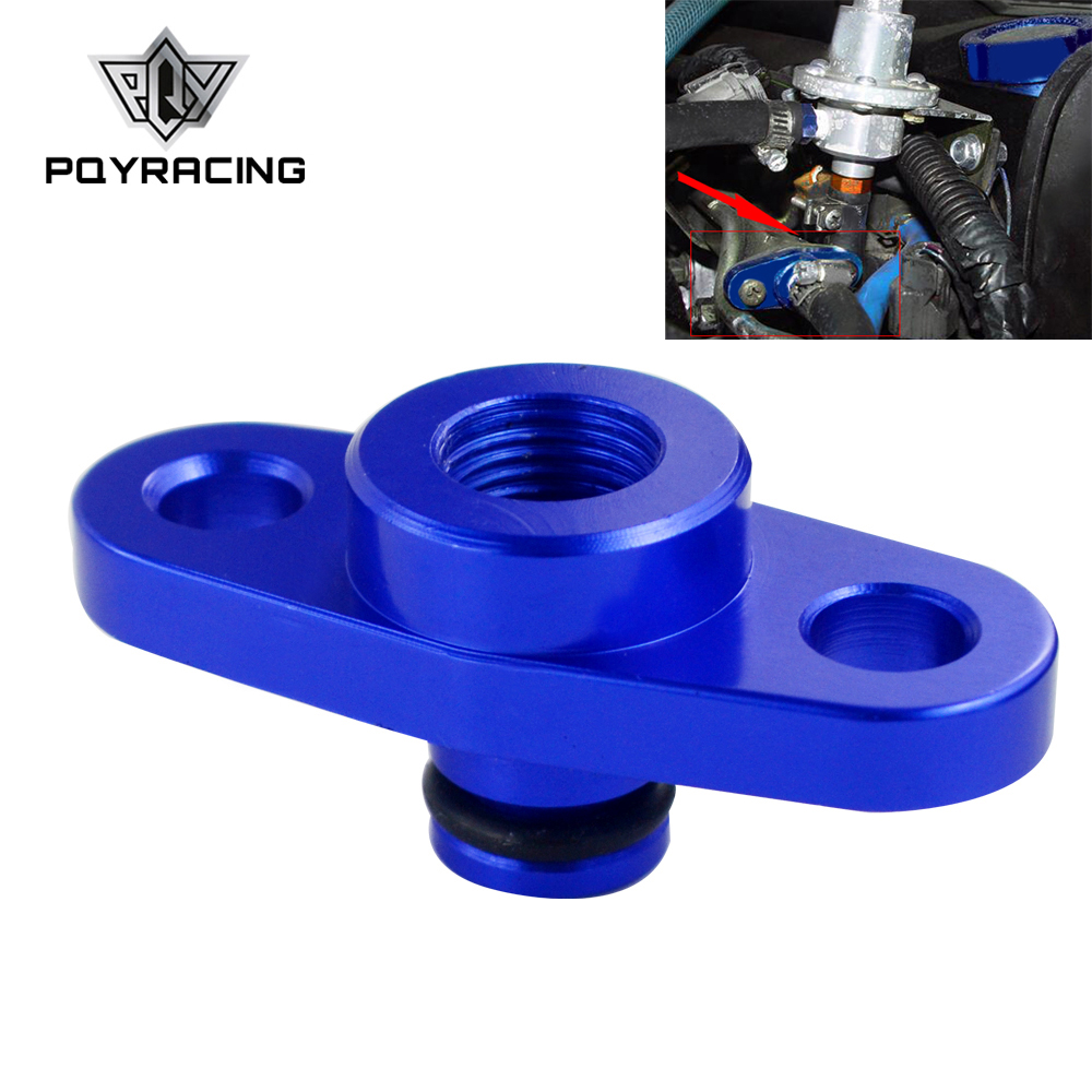 PQY - Adaptador regulador de presión de riel de combustible 1/8 NPT de alta calidad azul para NISSAN TOYOTA SUBARU