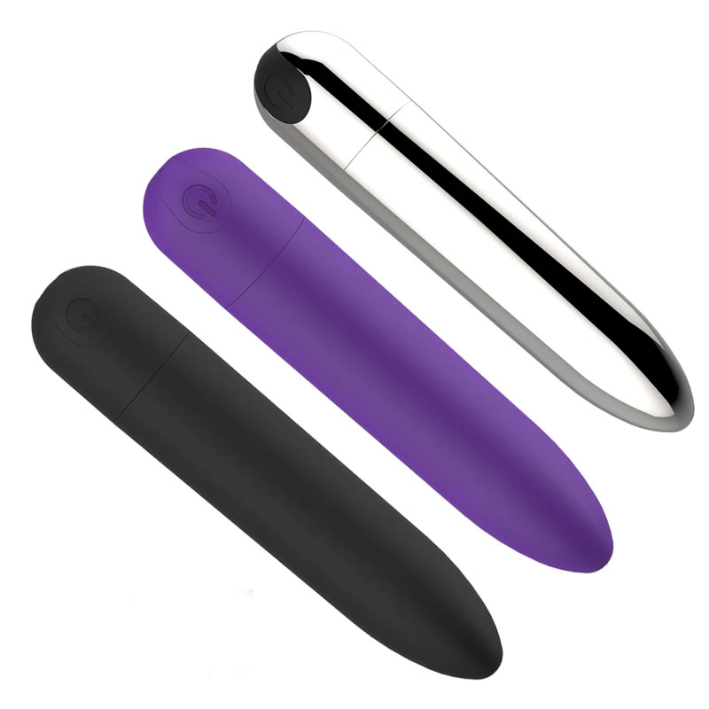 Vibratore a proiettile Mini vibratore ricaricabile massaggiatore corpo 10 vibrazione modello giocattolo adulto del sesso masturbatore femminile per uomo