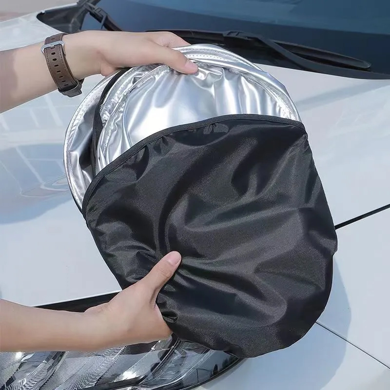 For Volkswagen VW Golf 7 Mk7 Front Windshield Sunshade Heat Insulation Summer Auto Accessories Foldable Parasol 1 Piece
