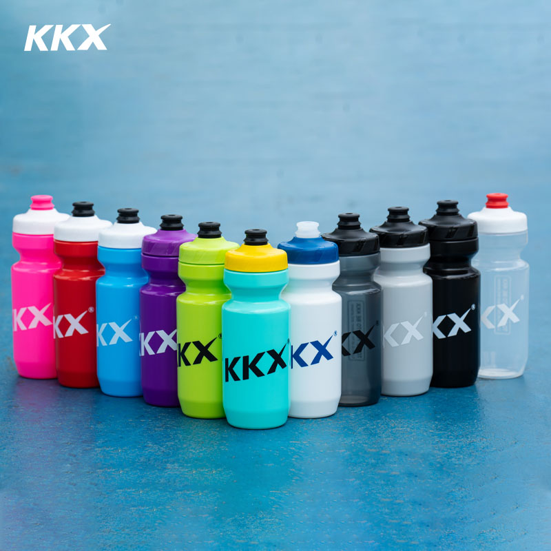 KKX 620/710Ml Botol Air Bersepeda MTB Sepeda Jalanan Olahraga Luar Ruangan PP5 Ketel Minum Portabel Kapasitas Besar Aksesori Sepeda