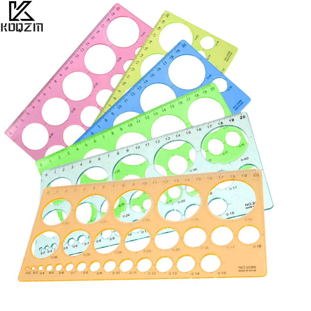 Sáng Tạo DIY Tranh Giấy Xoắn Thước Thước Dụng Cụ Hình Tròn Kích Thước Bản Mẫu Bộ Origami Giấy Thủ Công Quilled Thủ Công Nhà Cung Cấp Màu Ngẫu Nhiên