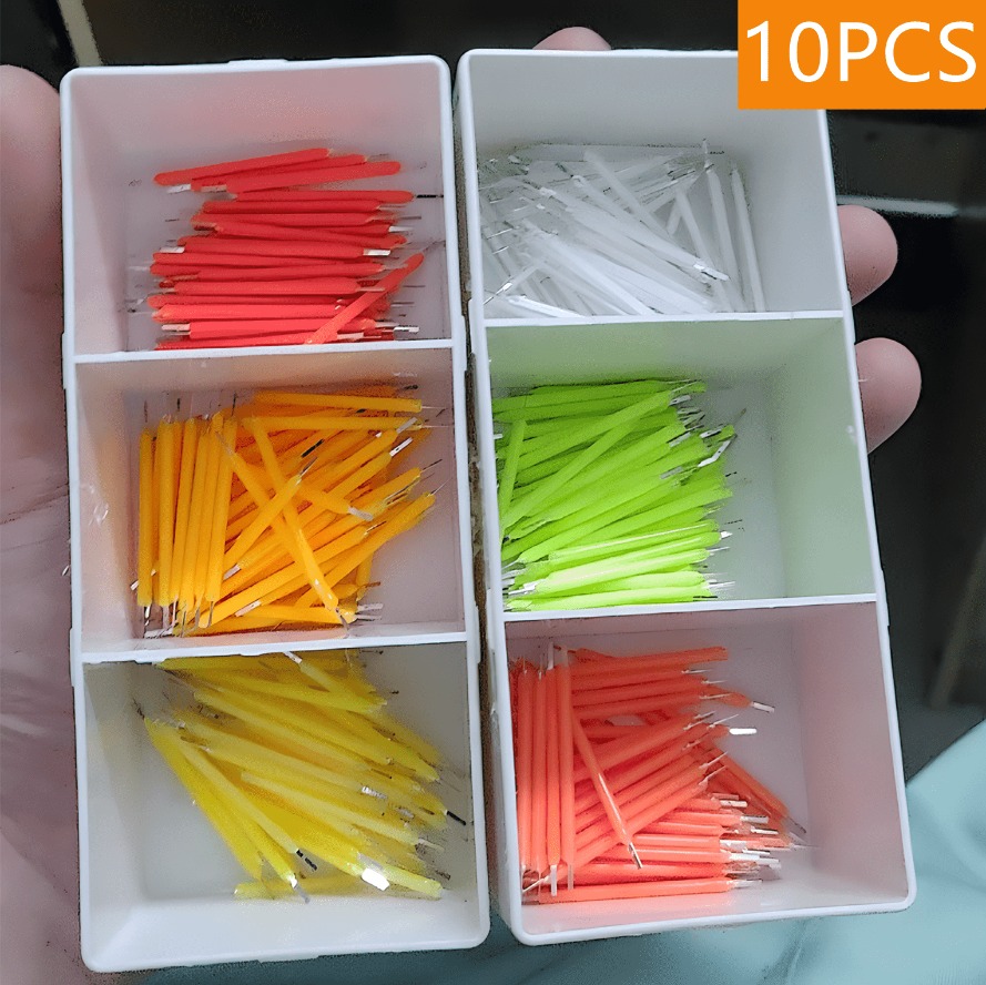 Filament LED COB multicolore 3V, 10 pièces, ampoule Edison, pièces de lampe, Diodes lumineuses à incandescence, accessoires, décoration d'éclairage de vacances