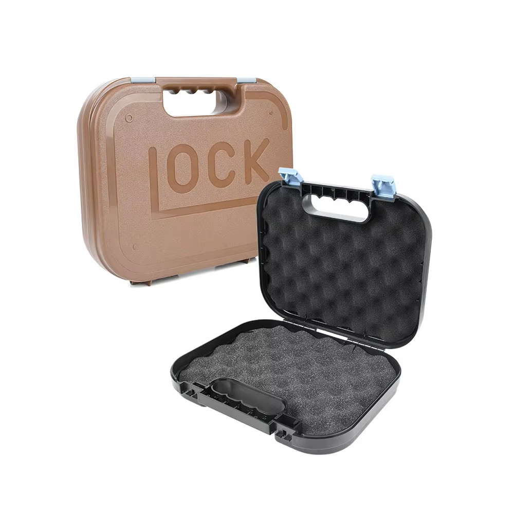 GLOCK ABS Case Protector Hard Shell Werkzeug Aufbewahrungsbox Gepolstertes Schaumstofffutter Jagdzubehör Halter