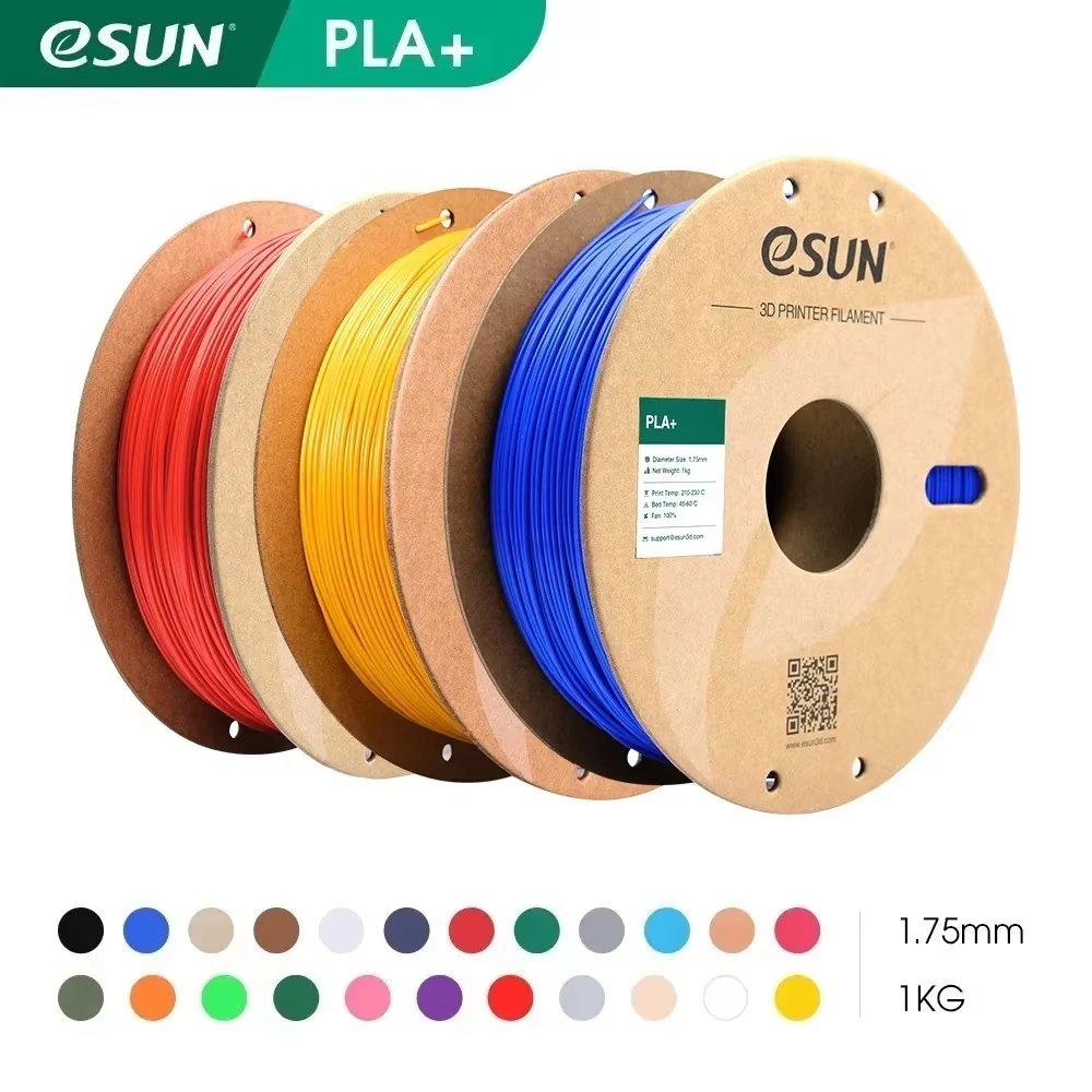 ESUN-filamento PLA para impresora 3D,High-Speed carrete de Material de impresión, precisión Dimensional de 1,75mm +/-0,03mm, 1KG (2,2 libras) Fast Printing PLA Plus