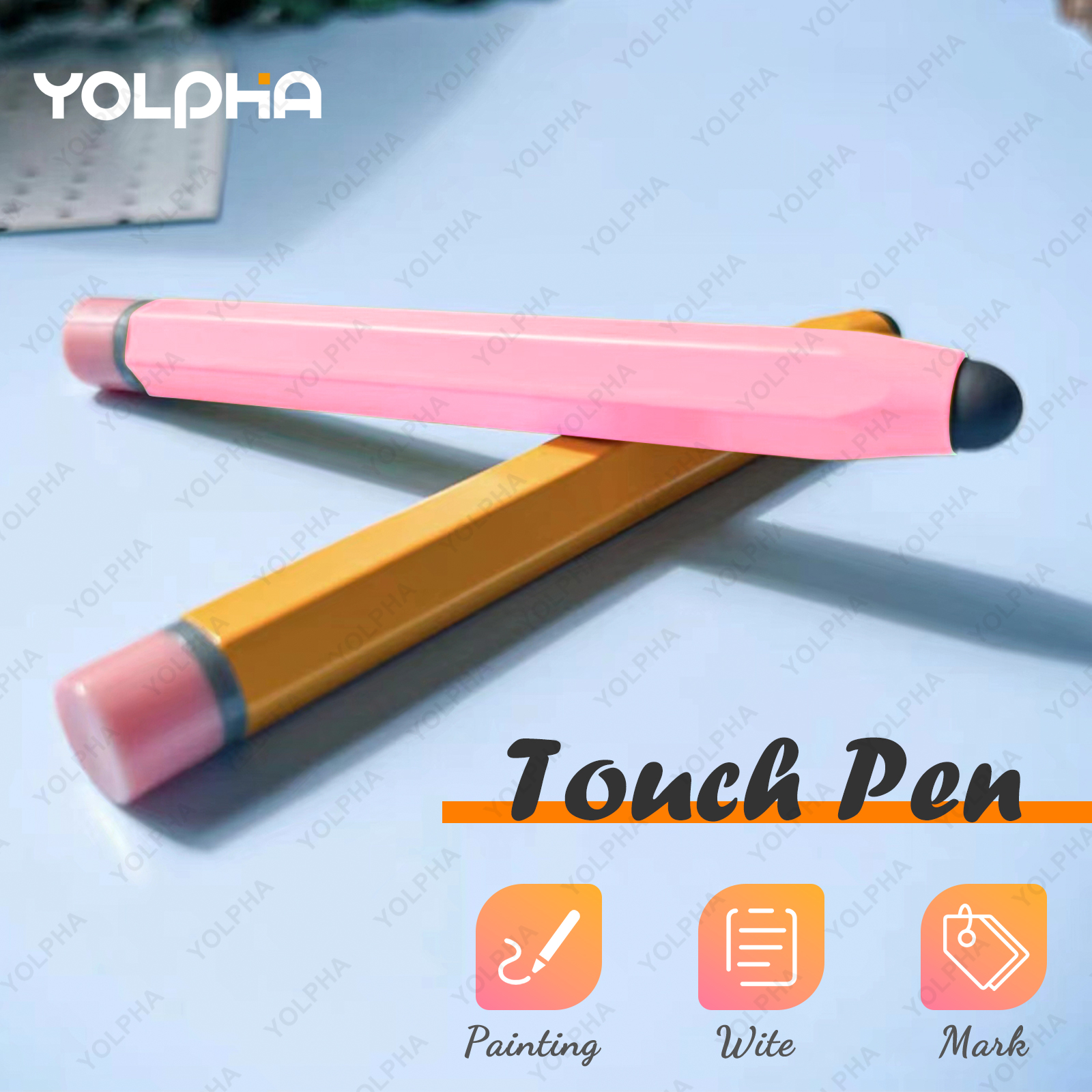 Universal Stylus Pen For iOS Android Touch Pen Drawing Capacitive Pencil For iPad Samsung Xiaomi Tablet Smart Phone Cute Stylus