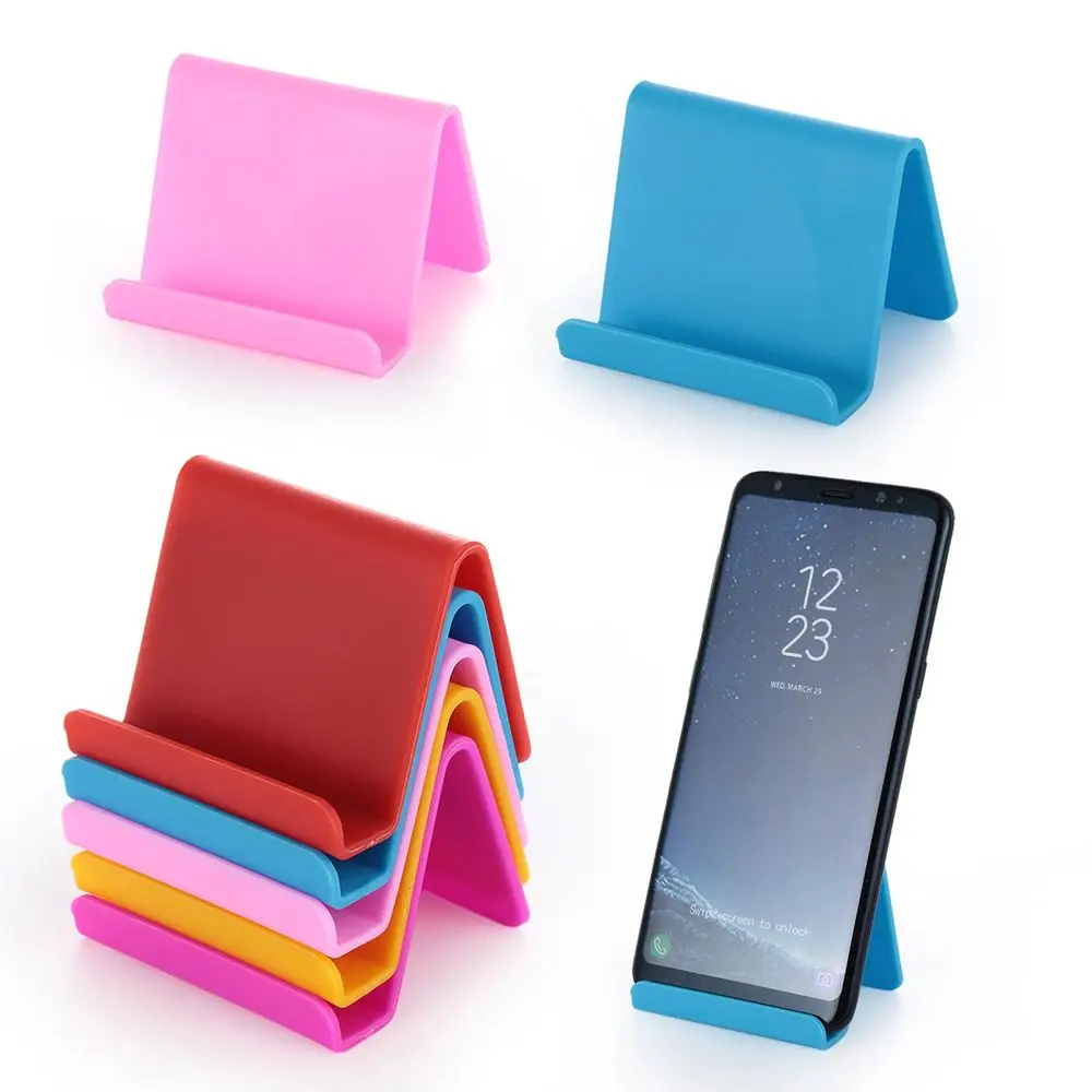 Mini Tragbarer Küchen-Handyhalter Universeller Beweglicher Mini-Lazy-Halter Modischer Praktischer Handy-Tablet-Ständer aus Kunststoff