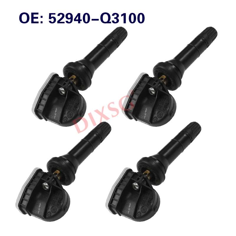 52940Q3100 TPMS Sensoor 52940-Q3100 Датчик давления в шинах для Kia K5 Sportage Hyundai Creta Sonata Staria H100 Tucson 433 МГц 4 шт.