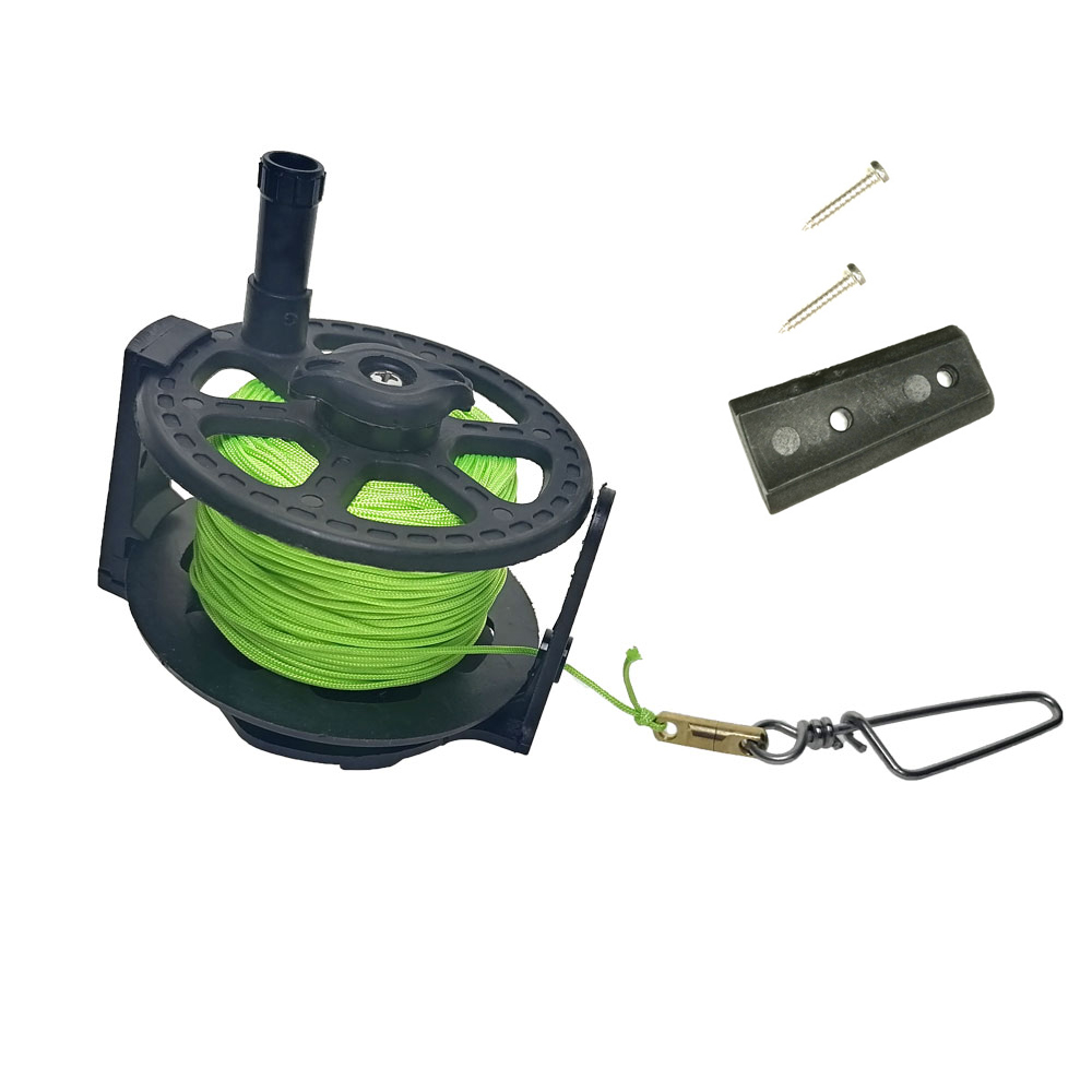 Speardiver Komposit Speargun Reel Aksesori Spearfishing 50-70 Meter Line