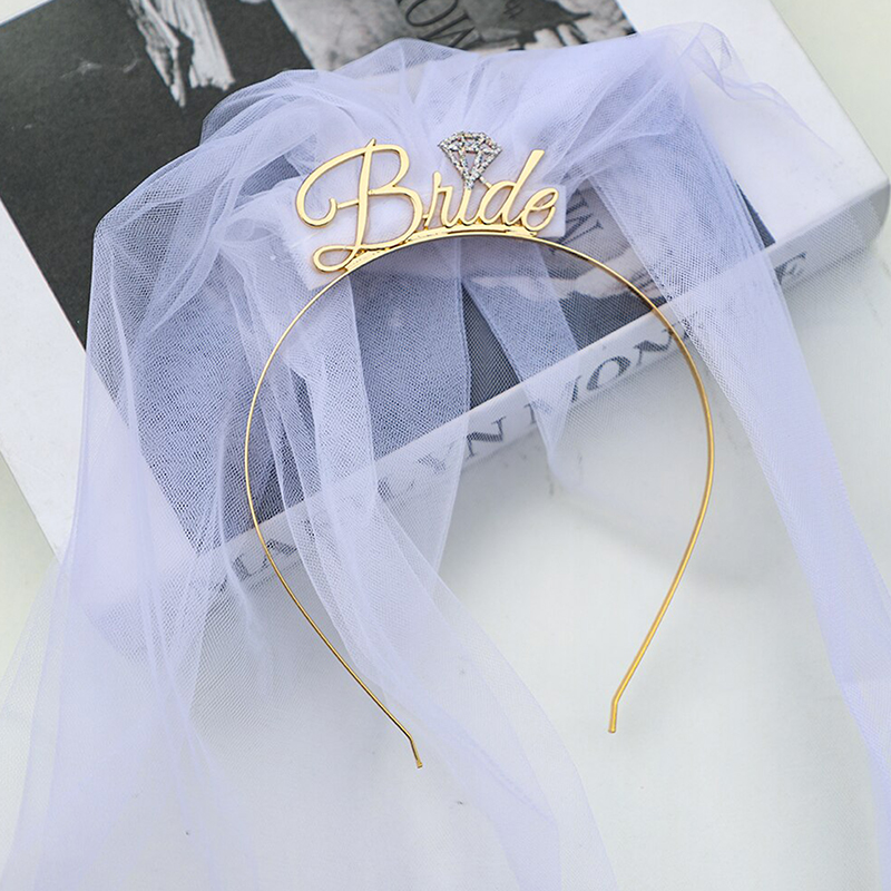 Braut zu sein Krone Tiara Schleier Stirnband Bachelorette Junggesellinnenabschied Brautparty Foto Requisiten Hochzeit Verlobung Probe Dekoration