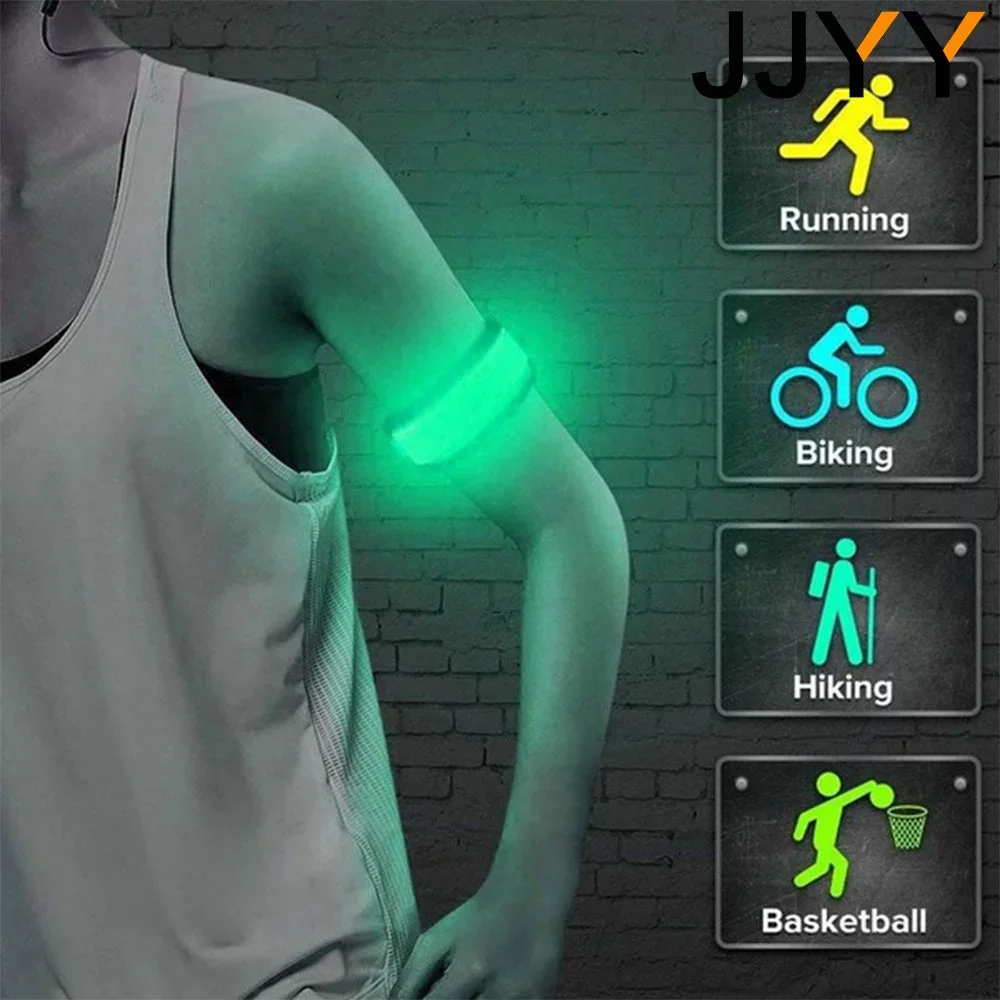 アウトドアスポーツ,ランニング,ハーネス,腕,脚,警告リストバンド,自転車用のLEDアームバンド