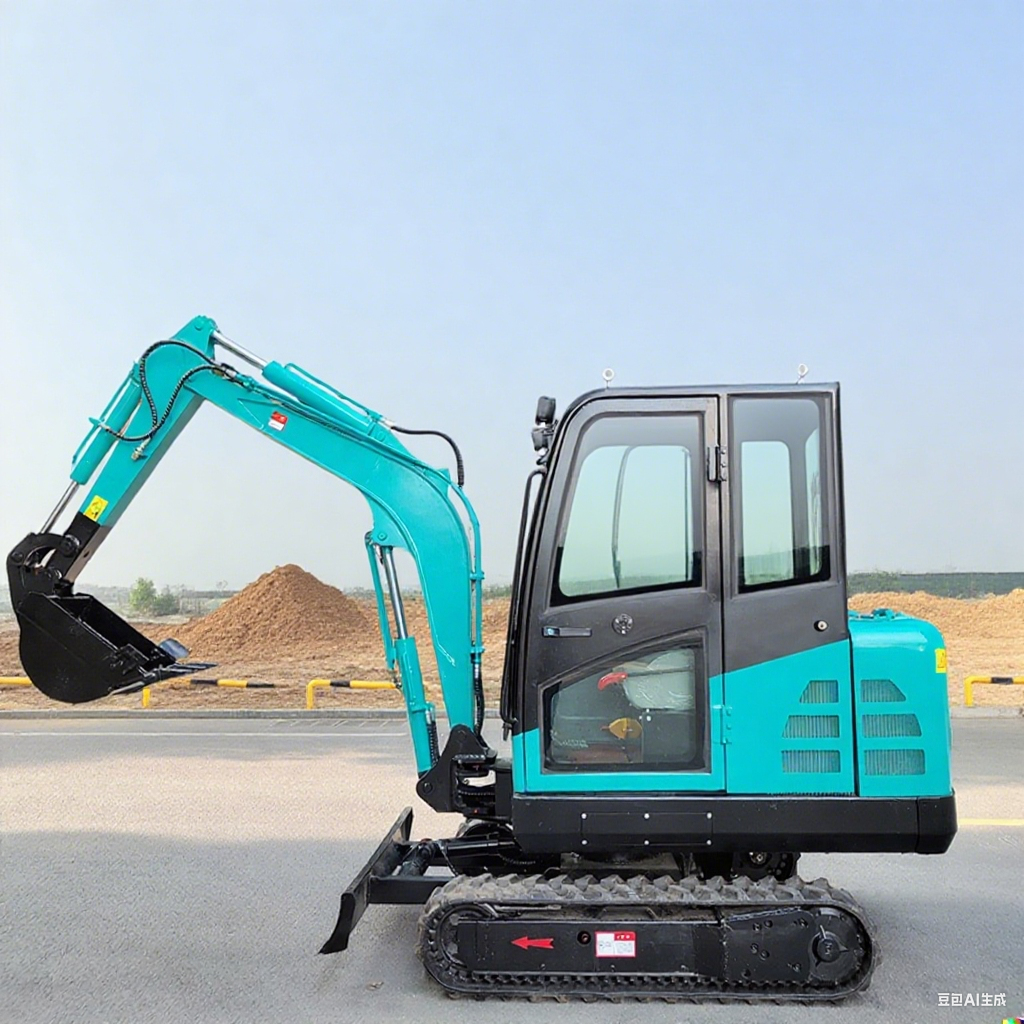 カスタマイズミニショベル 3.5トン 小型掘削機 クローラー式掘削機 家庭用 農地 庭仕事 建設作業用