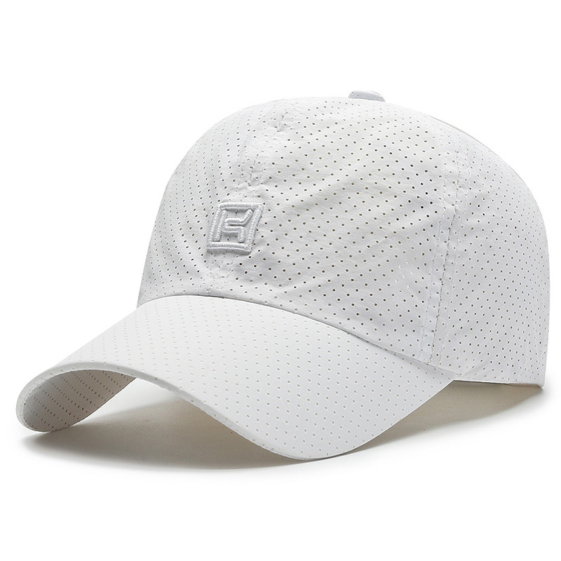 Gorra de béisbol unisex transpirable de secado rápido con diseño moderno para pescar al aire libre