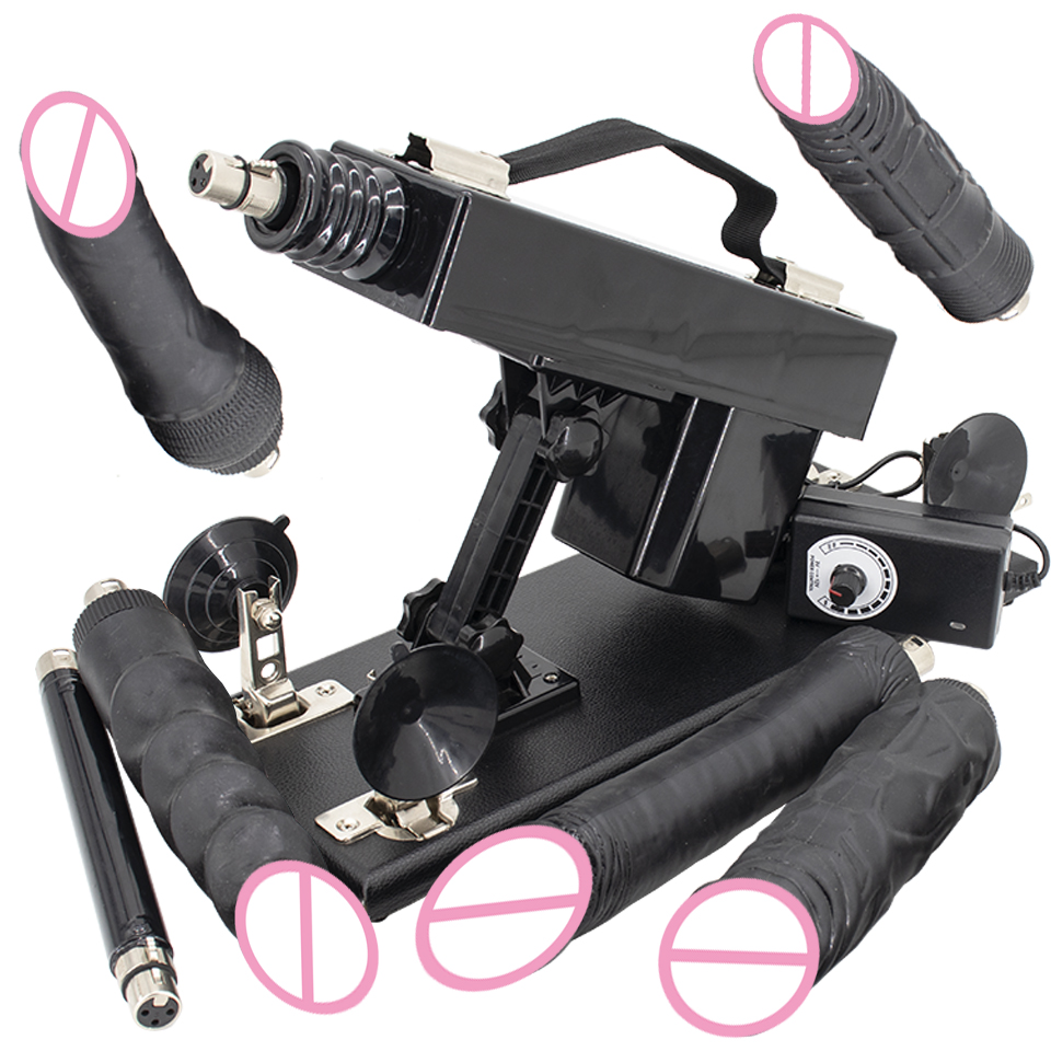 FREDORCH Automatic Sex Machine with Big Dildo Adjustable Love Machine Masturbation Pumping Gun for Couple Men Women Sex Toys