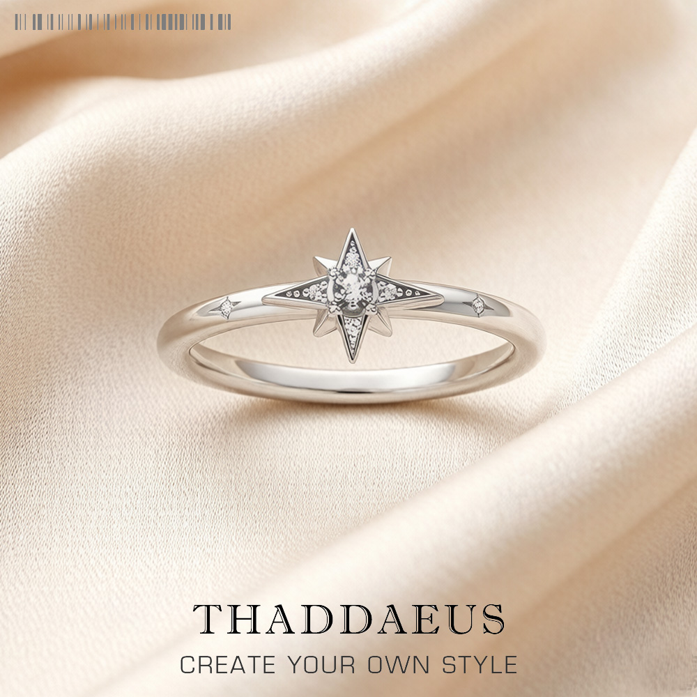 Bague étoile fascinante Style européen, tout nouveau bijou Glam fin pour femmes, cadeau tendance en argent Sterling 925 pour printemps