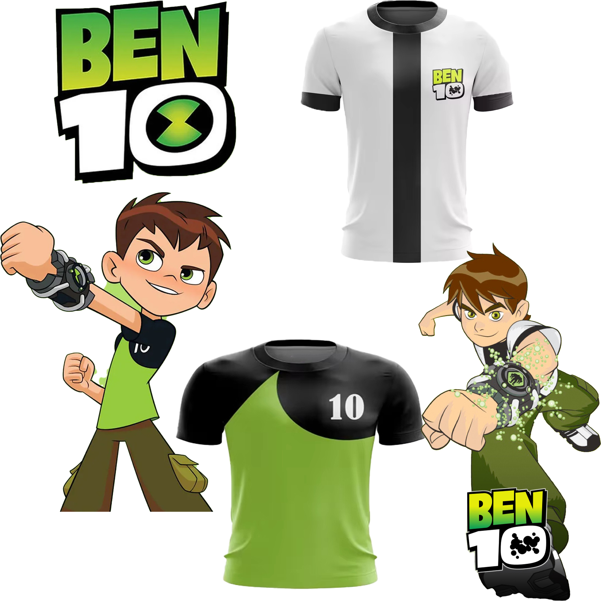 Футболки для косплея американского аниме Omnitrix Ben10 с 3d принтом Ben Tennyson, детская футболка с героями мультфильмов, летние топы для взрослых в стиле Харадзюку с короткими рукавами Y2k