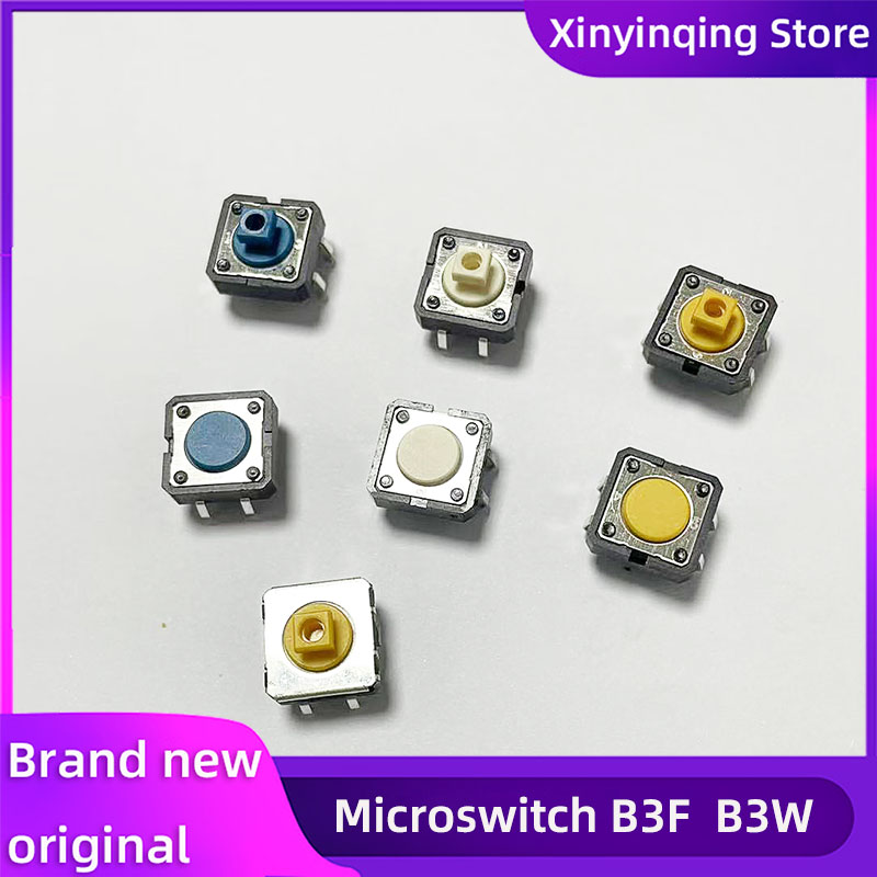 50 PZ pulsante micro interruttore 12*12mm B3F-4000/4005/4055/4050/5000/5050 interruttore tattile B3W-4055 tipo impermeabile per microinterruttore omron