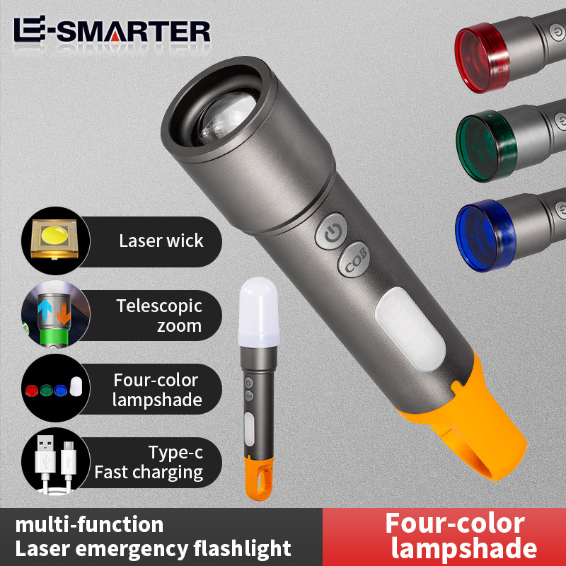 Esmater ไฟฉายแคมป์ปิ้งแบบพกพา X723ซูม, ไฟฉายกลางแจ้งเครื่องมือเดินป่า
