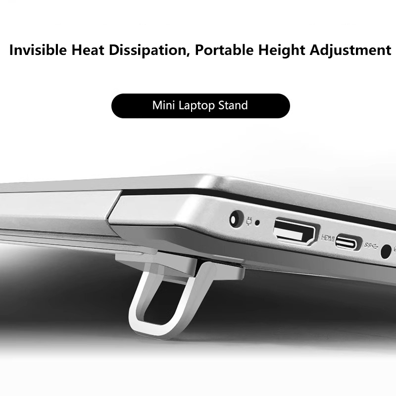 Suporte portátil para laptop, mini suporte para macbook, huawei, samsung, xiaomi, dell, asus, hp, toshiba, suporte para teclado