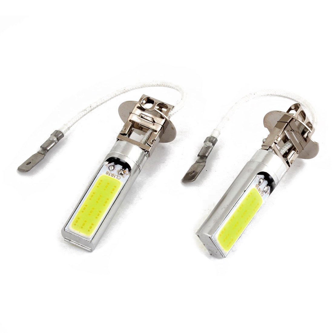 Ampoules de tête de conduite, H3, 15W, LED, COB, DRL, lampe blanche, SG, 2 pièces