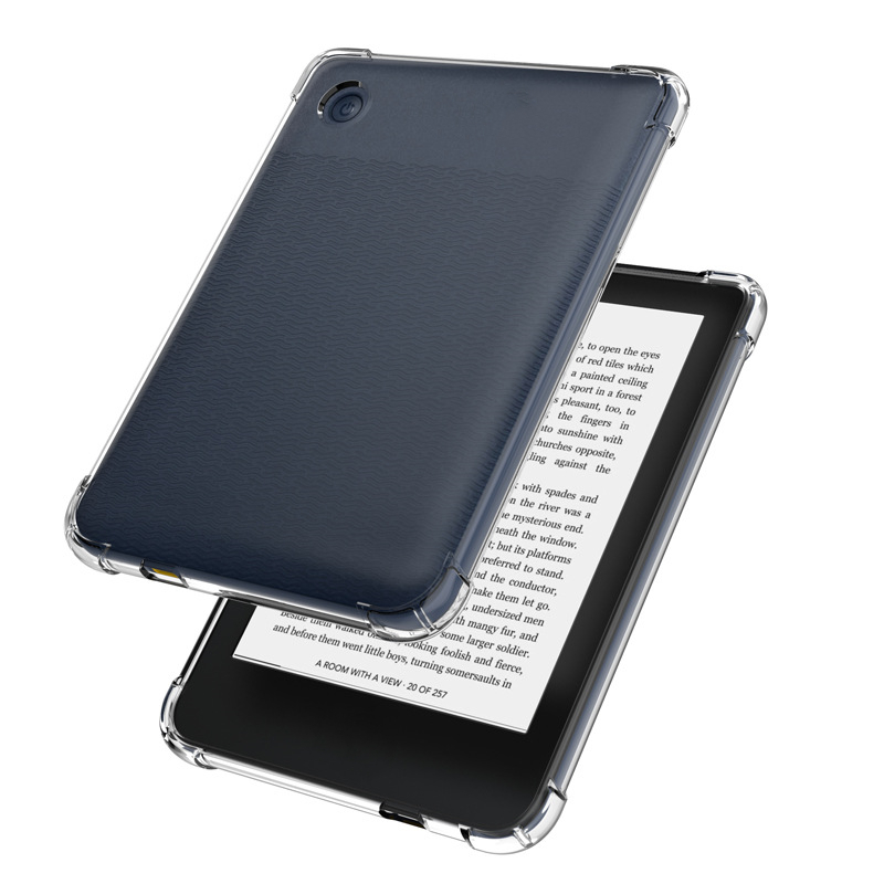 Funda trasera suave transparente de TPU, Funda protectora a prueba de golpes para Kobo Clara 2E Libra 2/Color 6 "7" Nia H2O HD