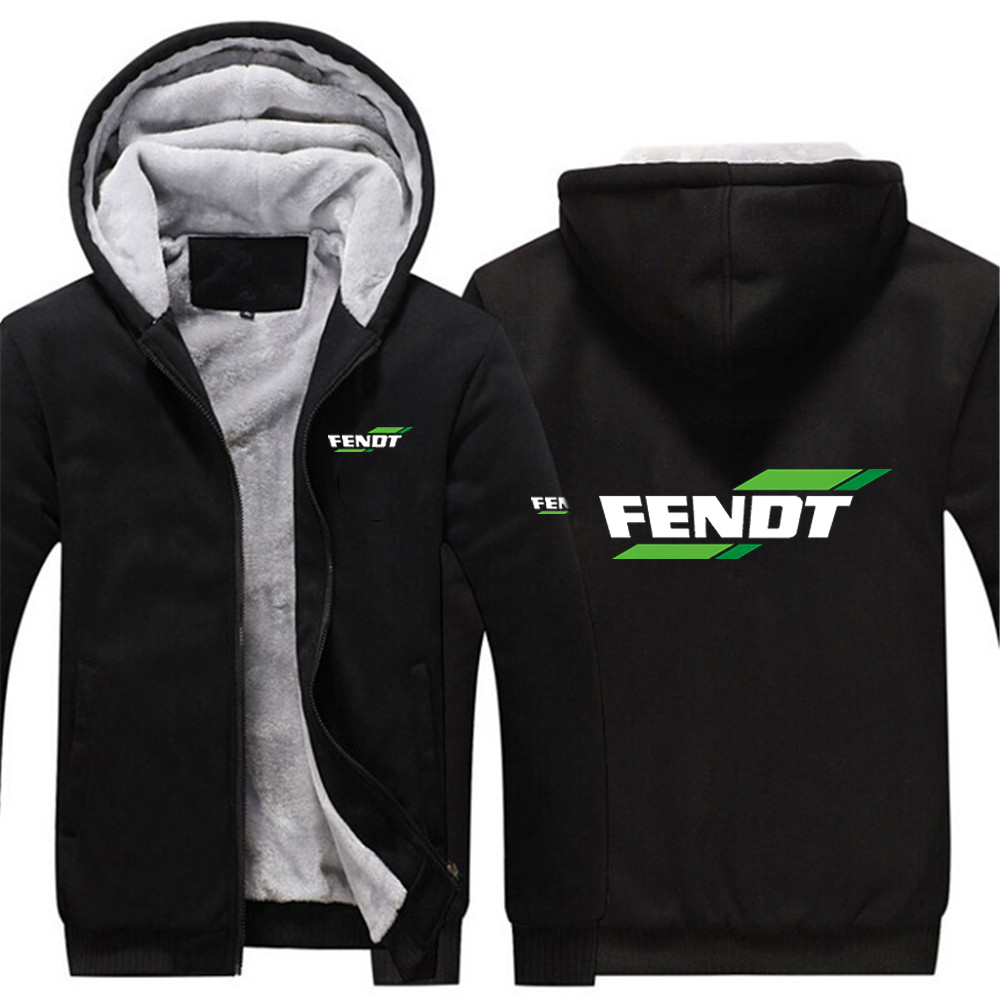 Tractor agrícola, Sudadera con capucha de lana de invierno, informal, delgada, gruesa, cálida, cortavientos, chaqueta Fendt, además de abrigos con capucha de terciopelo