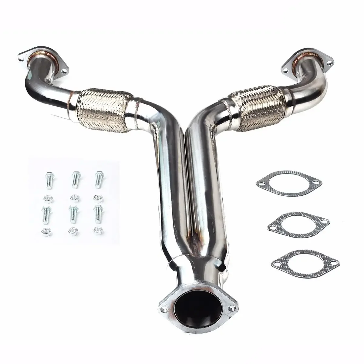 201 Stal nierdzewna Kolektor wydechowy Rura spustowa Rura spustowa Y Rura spustowa dla Nissan 350Z G35 04-05