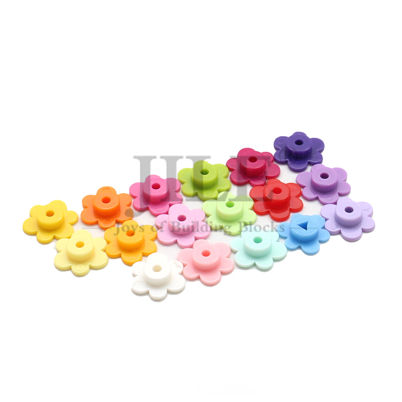 200 stks Moc Plant Bloem Kleine 3742 DIY Bouwsteen Bricks Compatibel Gras Tuin Versieren Stad Street View Assembleert Speelgoed